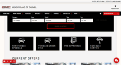 Desktop Screenshot of meadowlandgmc.com
